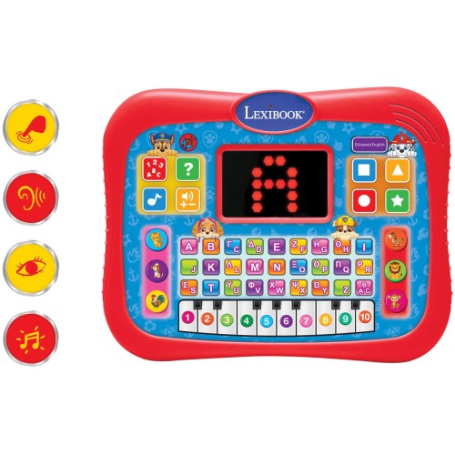 Lexibook Educational Bilingual Tablet – PAW Patrol 3+ Years Bilingual Educational Tablet With Favorite PAW Patrol Heroes: Letter