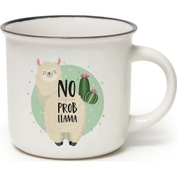Legami Porcelain Mug - Llama - Cup-puccino llama CUP0016 8051739307948