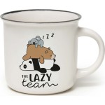 Legami Porcelain Mug - Lazy Team - Cup-puccino the lazy team CUP0018 8051739307962
