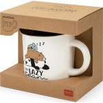 Legami Porcelain Mug - Lazy Team - Cup-puccino the lazy team CUP0018 8051739307962