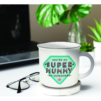 Legami Porcelain Mug - Super Mummy - Cup-puccino mummy CUP0035 8052461962139