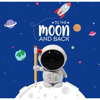 Legami Pencil Sharpener - To The Moon And Back PSA0001 8052783613528