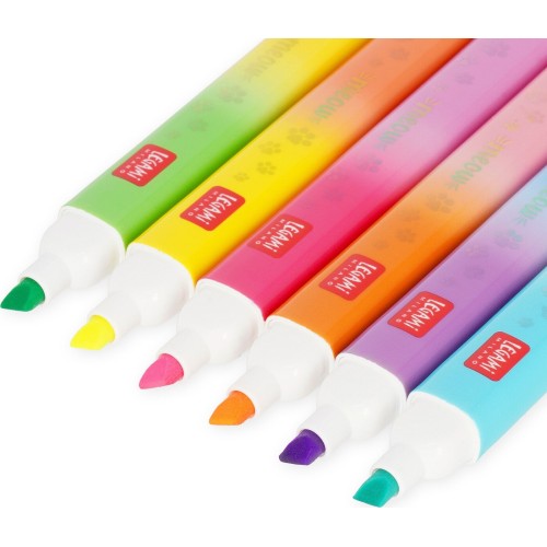Legami Σετ 6 Highlighters Με Διπλή Άκρη Meow Kitty MHL0002 8052694020521