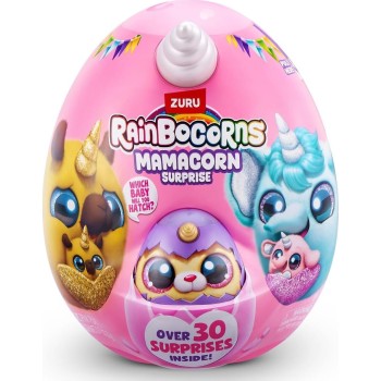 ZURU Αυγό Rainbocorns Έκπληξη Mamacorns & Μωρό - 1 Τμχ 11892121 4894680042261
