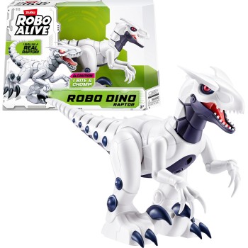 Zuru Robo Alive Dino Raptor Λευκός 11871152 4894680042742