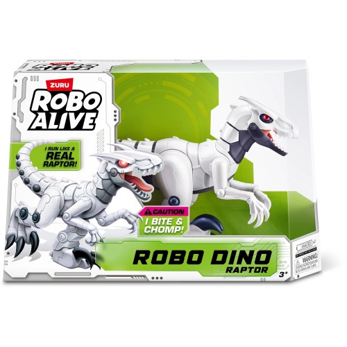 Zuru Robo Alive Dino Raptor Λευκός 11871152 4894680042742