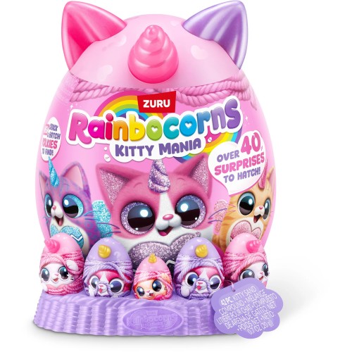 ZURU Rainbocorns Eggzania Kitty Mania Έκπληξη - 1 Τμχ 11892125 4894680046306