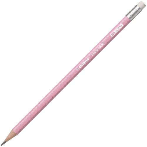 Pencil Stabilo Pastel With Eraser Pink 4908/05 4006381553605