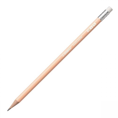 Μολύβια Stabilo Pastel Apricot Με Γόμα Apricot 4908/04 4006381553575