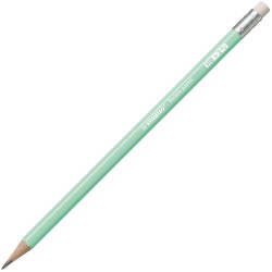 Μολύβια Stabilo Pastel Με Γόμα Green 4908/02 4006381553513