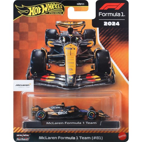 Mattel Hot Wheels Hw Συλλεκτική Αυτοκινητακια F1 Hw Rc Tm Mclaren HRV11 / JBM25 194735263837
