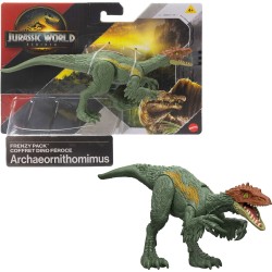 Mattel Jurassic World Rebirth Frenzy Pack Archaeornithomimus Dinosaur Figure, Authentic Toy, Digital Play JGB72 / JGB76 19473530