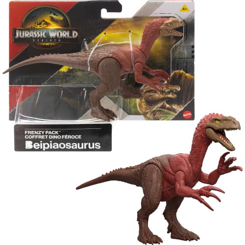 Mattel Jw Rebirth - Φιγούρες Δεινοσαύρων Jurassic World Frenzy Pack Beipiaosaurus  JGB72 / JGB74 194735309894