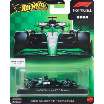 Mattel Hot Wheels 1:64 Scale Premium Die-cast Formula 1 Collectible Toy Race Car (styles May Vary) HRV11 / JBM23 194735263752