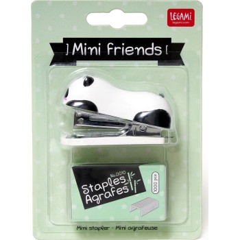 Legami Panda Mini Stapler With Staple Remover - Hug Me panda STAP0001 8058093948794