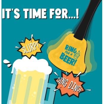 Legami Hand Bell - Beer - Ring Για... μπύρα BEL0002 8053610781694