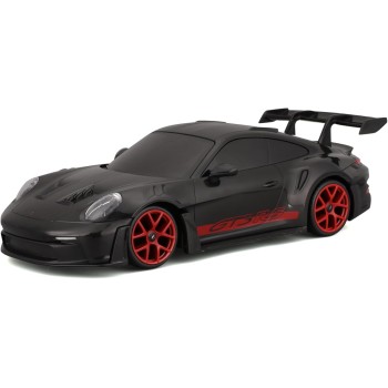 Maisto Tech R/C Porsche 911 GT3 RS 1:24 Scale 2.4Ghz Remote Control Car With Pistol Grip From 5 Years, 20 Cm, Black And Red 49/8