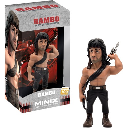 Minix Rambo - Rambo With bow Figure 12cm MNXA1000 8056379179924