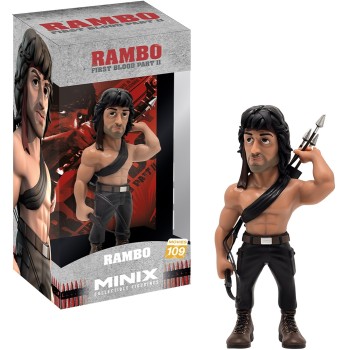 Minix Rambo - Rambo With bow Figure 12cm MNXA1000 8056379179924