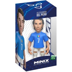 Minix Football Legends Del Piero Del Piero Blue and White Figure 12 cm MNX19298 8436605119298