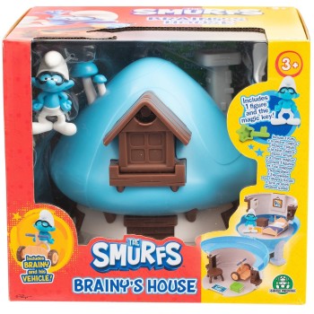 Giochi Preziosi The Smurfs Στρουμφάκια Μαγικό Σπίτι Και Φιγούρα PUF40310 8056379200666
