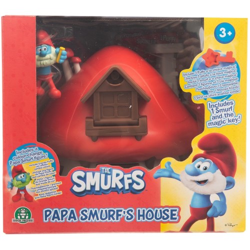 Giochi Preziosi The Smurfs Στρουμφάκια Μαγικό Σπίτι Και Φιγούρα PUF40310 8056379200666
