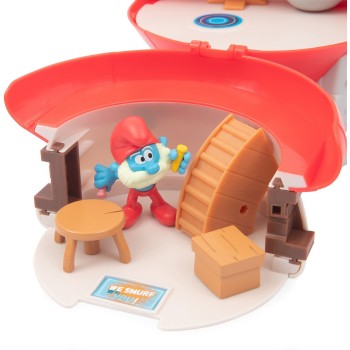 Giochi Preziosi The Smurfs Στρουμφάκια Μαγικό Σπίτι Και Φιγούρα PUF40310 8056379200666