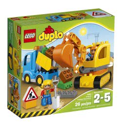LEGO Duplo Φορτηγό Και Ερπυστριοφόρος Εκσκαφέας 10812 5702015599399