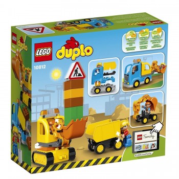 LEGO DUPLO Town Φορτηγό Και Ερπυστριοφόρος Εκσκαφέας 10812 5702015599399