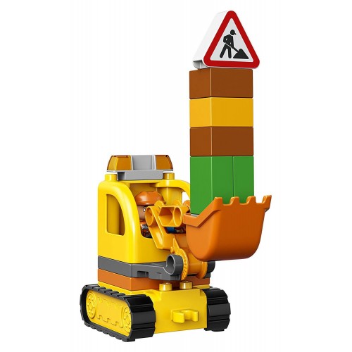 LEGO DUPLO Town Φορτηγό Και Ερπυστριοφόρος Εκσκαφέας 10812 5702015599399
