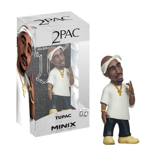Minix TV Music Tupac Φιγούρα 12 Cm MNX20362 8436605120362