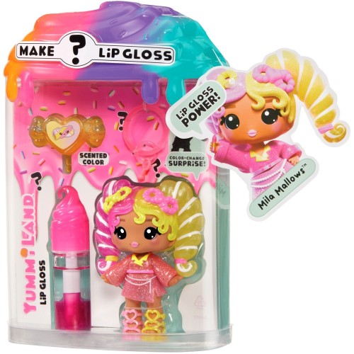 MGA Entertainment Yummiland Mystery Lip Gloss Doll - Mila Mallows 546061 035051546559