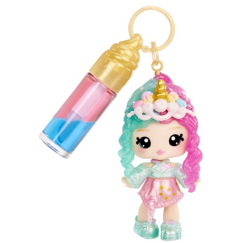 MGA Entertainment Yummiland Lip Gloss Doll Series 2- Cotton Candy (nia Candy Fluff) 546061 035051546085