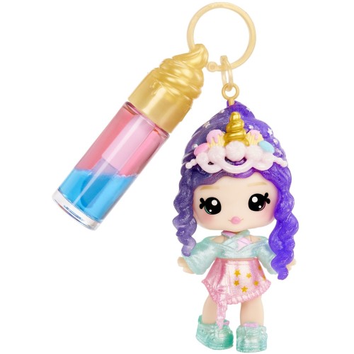 MGA Entertainment Yummiland Lip Gloss Doll Series 2- Cotton Candy (nia Candy Fluff) 546061 035051546085