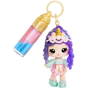 MGA Entertainment Yummiland Lip Gloss Doll Series 2- Cotton Candy (nia Candy Fluff) 546061 035051546085