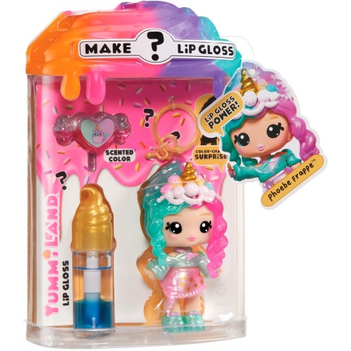 MGA Entertainment Yummiland Lip Gloss Doll Series 2- Cotton Candy (nia Candy Fluff) 546061 035051546085