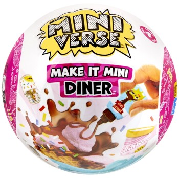 MGA Entertainment Miniverse Make It Mini Diner Series 4 Mini Collectibles 546825-EU 035051546825