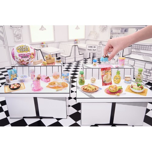 MGA Entertainment Miniverse Make It Mini Diner Series 4 Mini Collectibles 546825-EU 035051546825