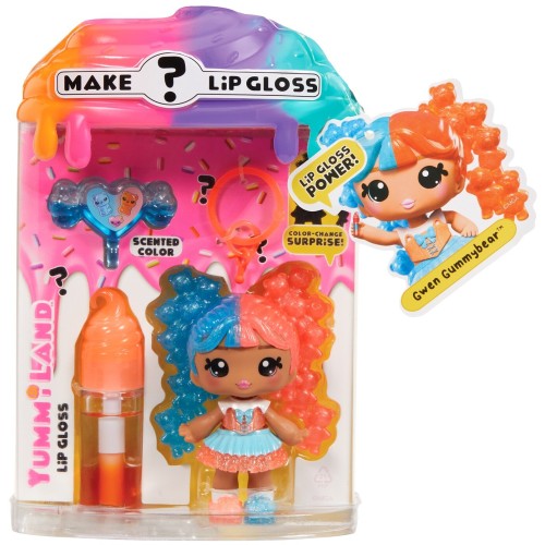 MGA Entertainment Yummiland Mystery Lip Gloss Doll - Gwen Gummybear 546061 035051546580
