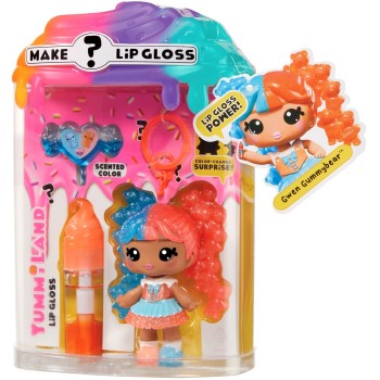 MGA Entertainment Yummiland Lip Gloss Doll Series 2- Mystery Chase 1 (Sprinkles/Ava Ice Cream) 546061 035051546580