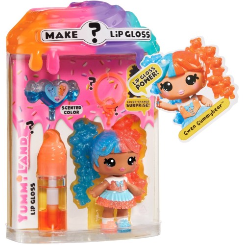 MGA Entertainment Yummiland Mystery Lip Gloss Doll - Gwen Gummybear 546061 035051546580