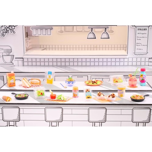 MGA Entertainment MGA’S Miniverse Make It Mini Cafe Series 5 - Includes 1 Ball, Collect All 8, Mini Collectibles, Blind Packagin