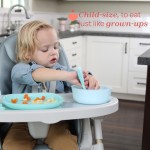Chicco βρεφικό σετ πιρούνι - κουτάλι μεταλλικό τιρκουάζ για 18+ μηνών F05-16102-25 8058664179428