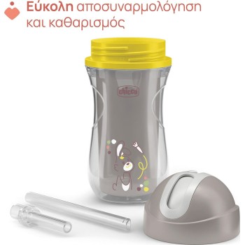 Chicco ποτηράκι sport γκρι για 14+ μηνών F04-06991-35 8058664180745