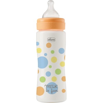 Chicco Plastic Perfect Easy Anti-colic Baby Bottle 330ml for 4+ Months A60-20245-20 8058664176090