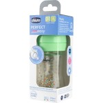 Chicco Glass Bottle Perfect Easy Against Colic Hedgehog 150ml for 0+ Months A50-20251-30 8058664176106