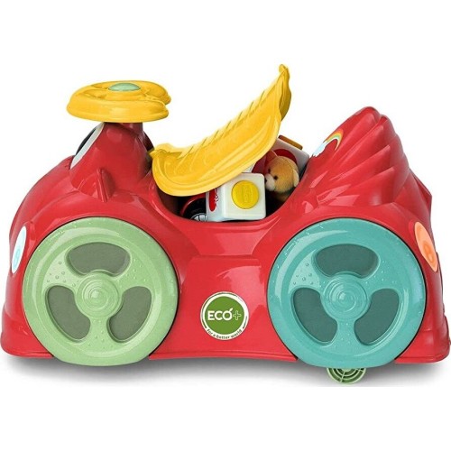 Chicco βρεφικό παιχνίδι αυτοκινητάκι γύρω γύρω όλοι κόκκινο για 12+ μηνών Z01-11113-10 8058664150922