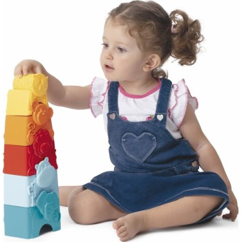 Chicco Baby Pyramid toy With Animals for 9+ Months Y02-11570-00 8058664164905