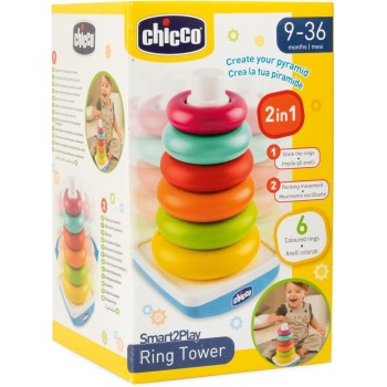 Chicco Πύργος Από Δακτύλιους Y02-12155-00 8058664176984