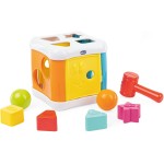 Chicco My First Battery, Electronic Music Game, Two Drums and One Cymbal, 2 Drumsticks Included, Over 35 Sounds and Melodies, 5 